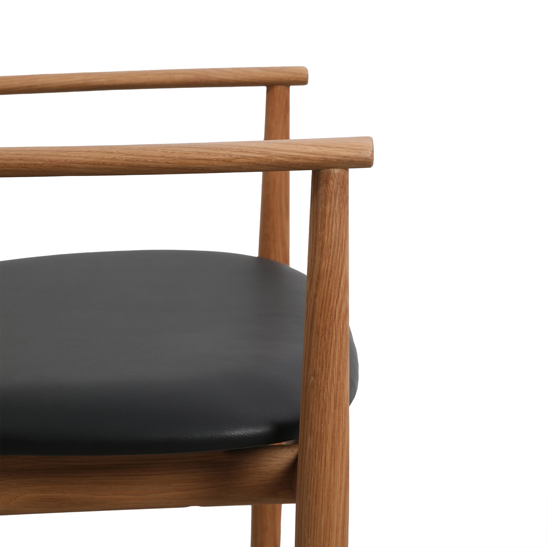 Celeste Esszimmerstuhl mit Armlehnen - Leder